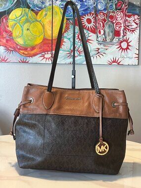 Michael Kors Marina Large Drawstring Tote